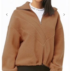 Faux Shearling Pullover
